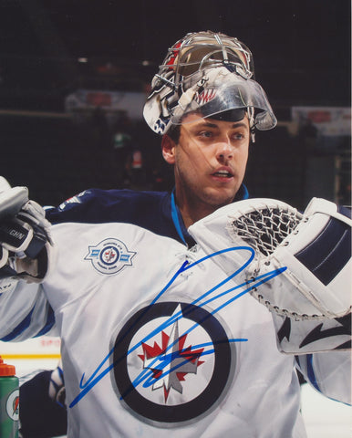 ONDREJ PAVELEC SIGNED WINNIPEG JETS 8X10 PHOTO 5
