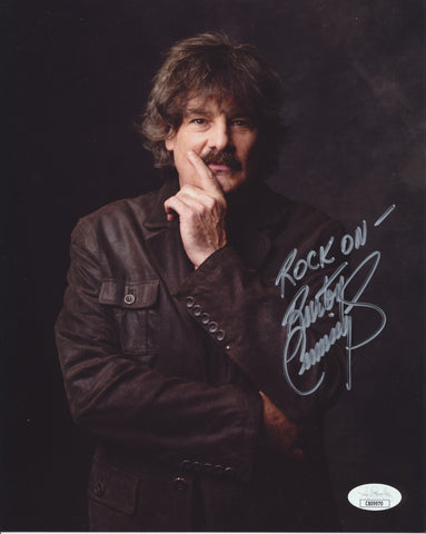 BURTON CUMMINGS SIGNED THE GUESS WHO 8X10 PHOTO 5 JSA