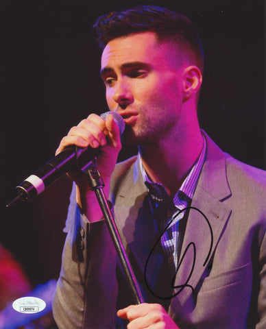 ADAM LEVINE SIGNED MAROON 5 8X10 PHOTO 3 JSA