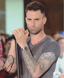ADAM LEVINE SIGNED MAROON 5 8X10 PHOTO 5 JSA