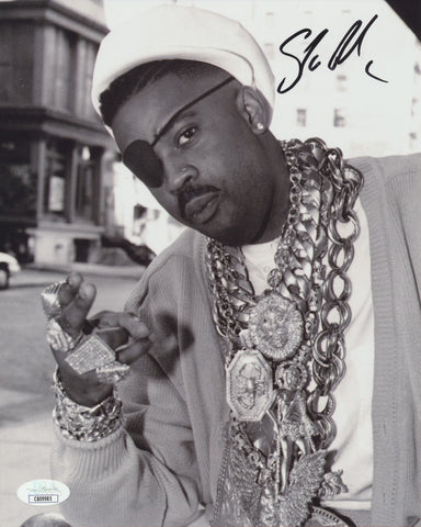SLICK RICK SIGNED 8X10 PHOTO JSA