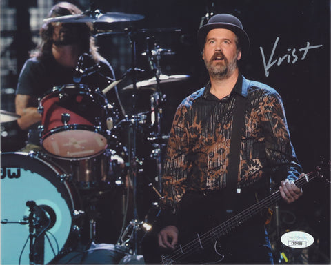 KRIST NOVOSELIC SIGNED NIRVANA 8X10 PHOTO 2 JSA
