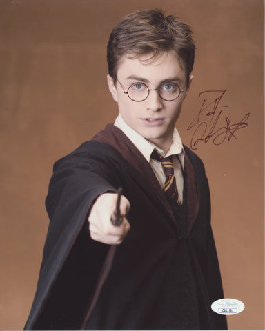 DANIEL RADCLIFFE SIGNED HARRY POTTER 8X10 PHOTO 4 JSA