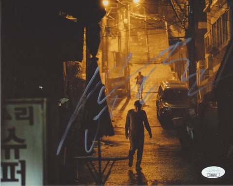 SONG KANG-HO SIGNED PARASITE 8X10 PHOTO JSA