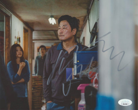 SONG KANG-HO SIGNED PARASITE 8X10 PHOTO 2 JSA