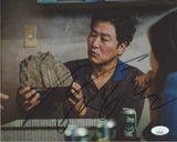 SONG KANG-HO SIGNED PARASITE 8X10 PHOTO 6 JSA