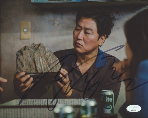 SONG KANG-HO SIGNED PARASITE 8X10 PHOTO 6 JSA