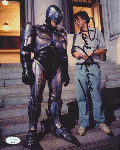 PAUL VERHOEVEN SIGNED ROBOCOP 8X10 PHOTO JSA