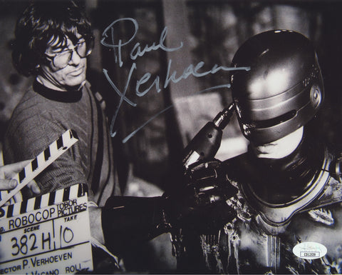 PAUL VERHOEVEN SIGNED ROBOCOP 8X10 PHOTO 3 JSA