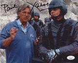 PAUL VERHOEVEN SIGNED STARSHIP TROOPERS 8X10 PHOTO JSA