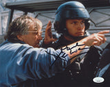 PAUL VERHOEVEN SIGNED STARSHIP TROOPERS 8X10 PHOTO 2 JSA