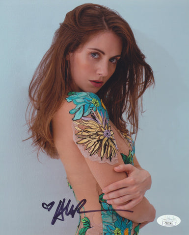 ALISON BRIE SIGNED 8X10 PHOTO 5 JSA