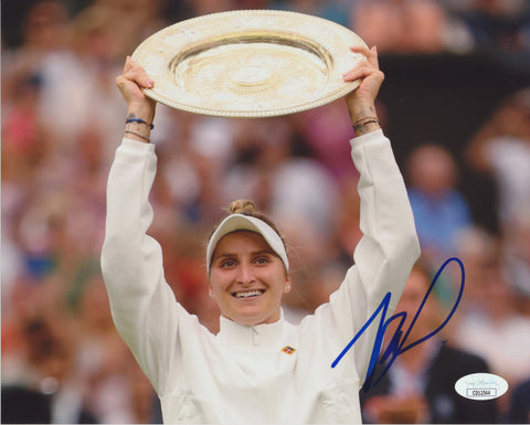 MARKETA VONDROUSOVA SIGNED WTA TENNIS 8X10 PHOTO JSA