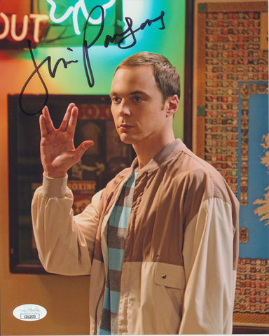 JIM PARSONS SIGNED THE BIG BANG THEORY 8X10 PHOTO 7 JSA