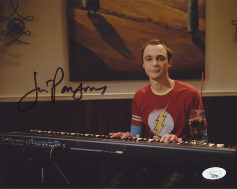 JIM PARSONS SIGNED THE BIG BANG THEORY 8X10 PHOTO 3 JSA