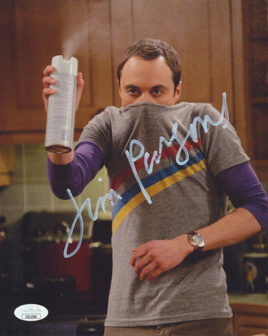 JIM PARSONS SIGNED THE BIG BANG THEORY 8X10 PHOTO JSA