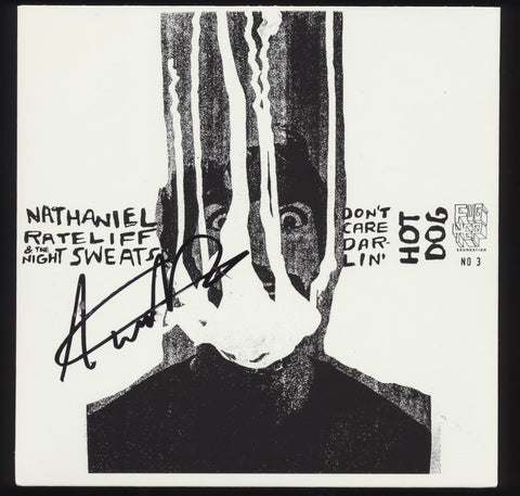 NATHANIEL RATELIFF SIGNED DON'T CARE DARLIN' / HOTDOG 7" VINYL RECORD JSA