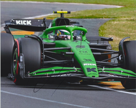 GABRIEL BORTOLETO SIGNED STAKE F1 TEAM KICK SAUBER 8X10 PHOTO 3