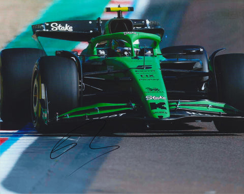 GABRIEL BORTOLETO SIGNED STAKE F1 TEAM KICK SAUBER 8X10 PHOTO 4