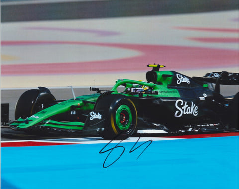 GABRIEL BORTOLETO SIGNED STAKE F1 TEAM KICK SAUBER 8X10 PHOTO 5