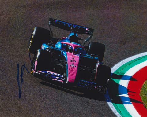 PIERRE GASLY SIGNED BWT ALPINE F1 TEAM 8X10 PHOTO 5
