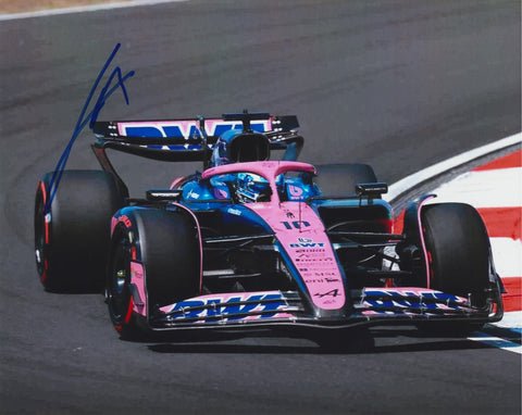 PIERRE GASLY SIGNED BWT ALPINE F1 TEAM 8X10 PHOTO 4