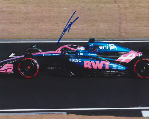 PIERRE GASLY SIGNED BWT ALPINE F1 TEAM 8X10 PHOTO 6