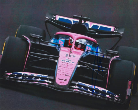 PIERRE GASLY SIGNED BWT ALPINE F1 TEAM 8X10 PHOTO