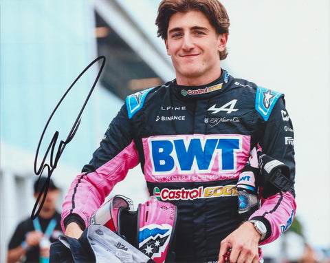 JACK DOOHAN SIGNED BWT ALPINE F1 TEAM 8X10 PHOTO 2