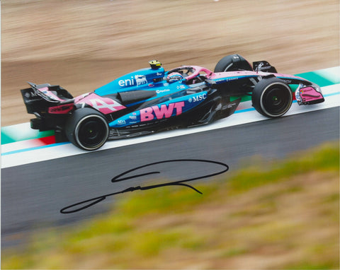 JACK DOOHAN SIGNED BWT ALPINE F1 TEAM 8X10 PHOTO 5
