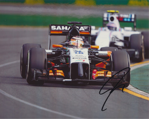 NICO HULKENBERG SIGNED SAHARA FORCE INDIA F1 TEAM 8X10 PHOTO 2
