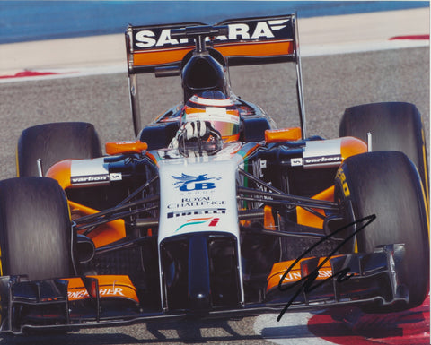 NICO HULKENBERG SIGNED SAHARA FORCE INDIA F1 TEAM 8X10 PHOTO 3