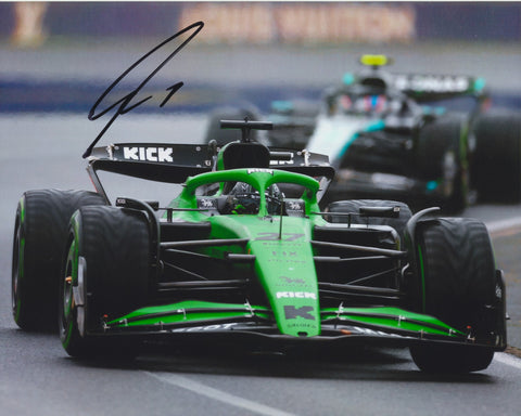 NICO HULKENBERG SIGNED STAKE F1 TEAM KICK SAUBER 8X10 PHOTO 3
