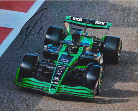 NICO HULKENBERG SIGNED STAKE F1 TEAM KICK SAUBER 8X10 PHOTO 5