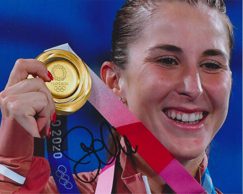 BELINDA BENCIC SIGNED WTA TENNIS 8X10 PHOTO 2