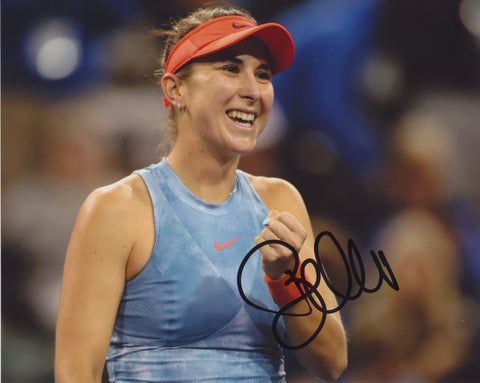 BELINDA BENCIC SIGNED WTA TENNIS 8X10 PHOTO 4
