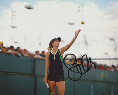 BELINDA BENCIC SIGNED WTA TENNIS 8X10 PHOTO 5