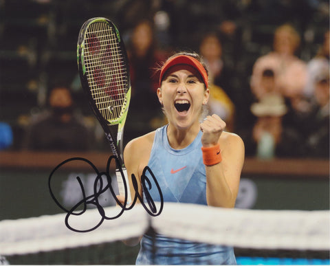 BELINDA BENCIC SIGNED WTA TENNIS 8X10 PHOTO 6