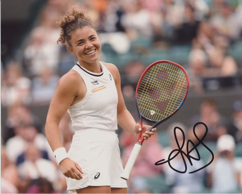 JASMINE PAOLINI SIGNED WTA TENNIS 8X10 PHOTO 5