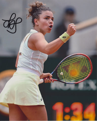 JASMINE PAOLINI SIGNED WTA TENNIS 8X10 PHOTO