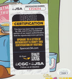 DAN CASTELLANETA SIGNED THE SIMPSONS 8X10 PHOTO 6 JSA