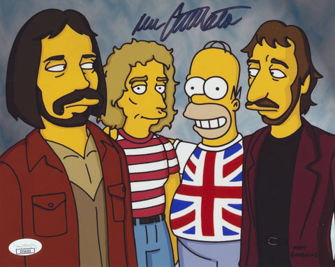 DAN CASTELLANETA SIGNED THE SIMPSONS 8X10 PHOTO 4 JSA