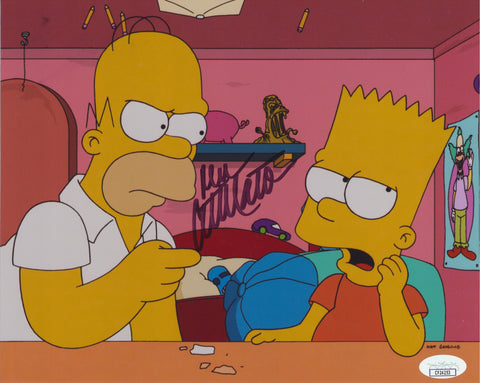 DAN CASTELLANETA SIGNED THE SIMPSONS 8X10 PHOTO 5 JSA