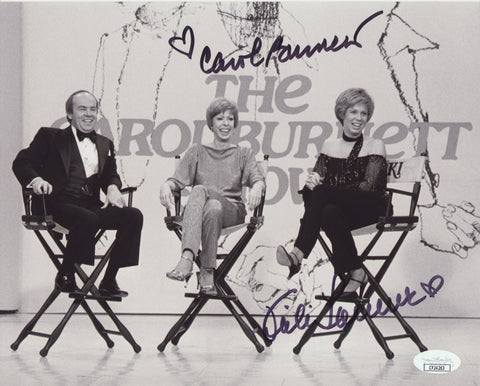 VICKI LAWRENCE & CAROL BURNETT SIGNED 8X10 PHOTO 4 JSA