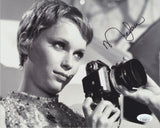 MIA FARROW SIGNED 8X10 PHOTO JSA