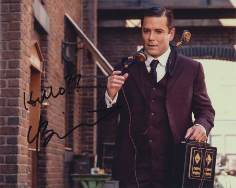 YANNICK BISSON SIGNED MURDOCH MYSTERIES 8X10 PHOTO