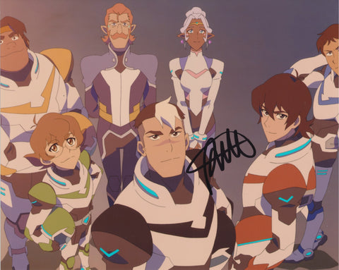 RHYS DARBY SIGNED VOLTRON: LEGENDARY DEFENDER 8X10 PHOTO