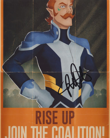 RHYS DARBY SIGNED VOLTRON: LEGENDARY DEFENDER 8X10 PHOTO 2