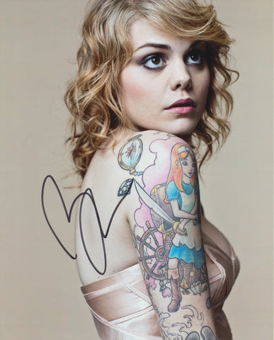 COEUR DE PIRATE BEATRICE MARTIN SIGNED 8X10 PHOTO 3