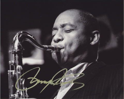 BRANFORD MARSALIS SIGNED 8X10 PHOTO 2